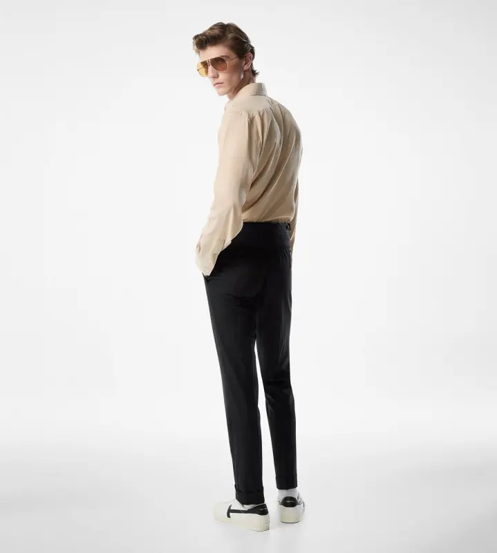 CREPE SATIN SLIM FIT SHIRT online